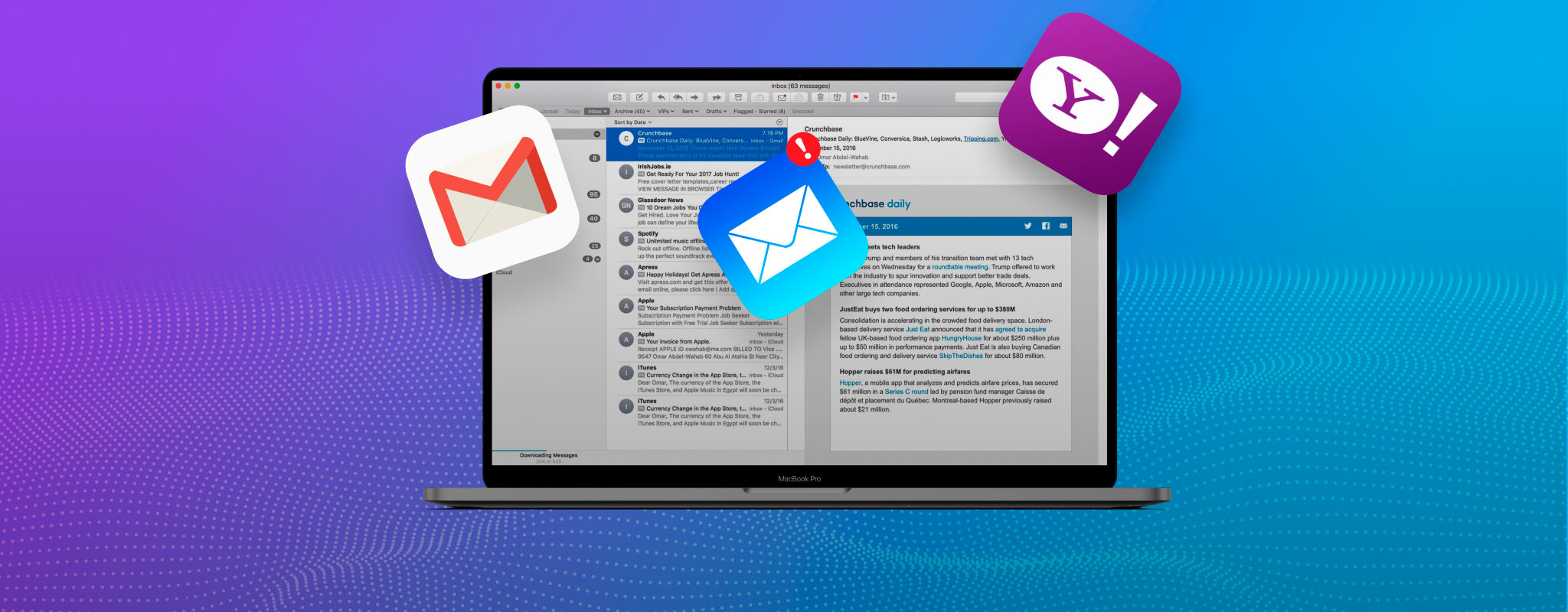 use gmail for my email client on a mac